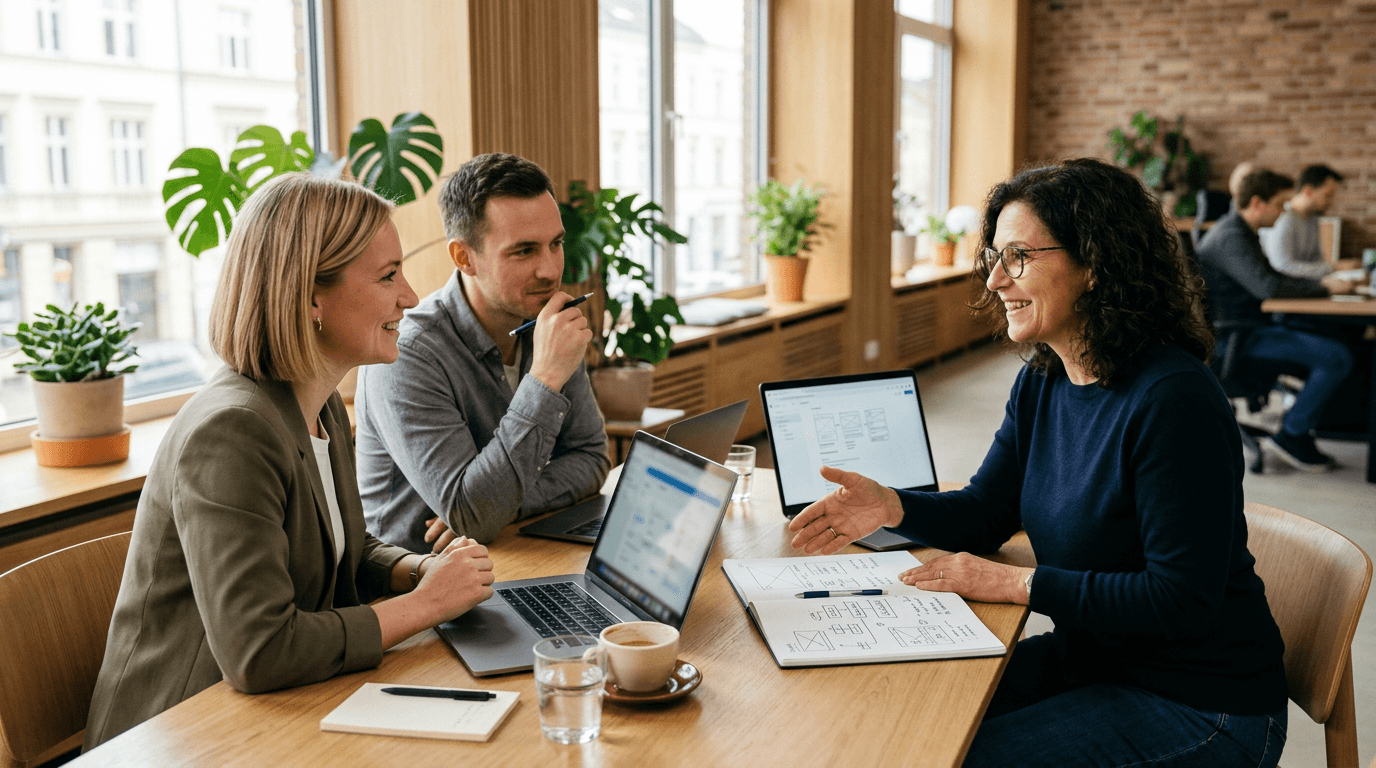 Collaborating with team members